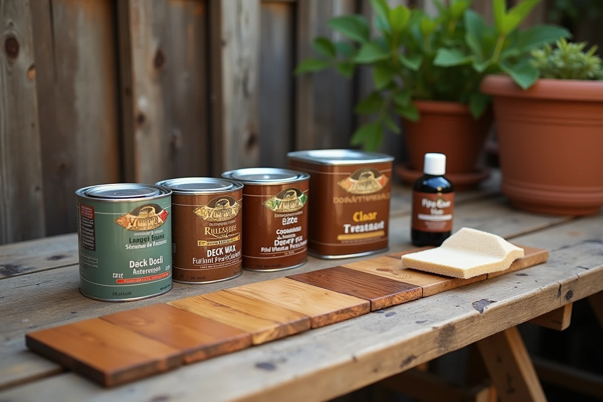 Comparatif de produits de traitement pour terrasse en bois : huiles, lasures et saturateurs